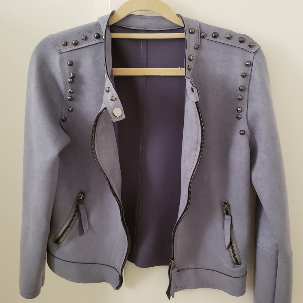 Beautiful faux suede jacket